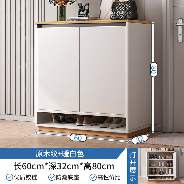 Shoe cabinet door home 2025 new modern simple door indoor wall cabinet rental house storage cabinet