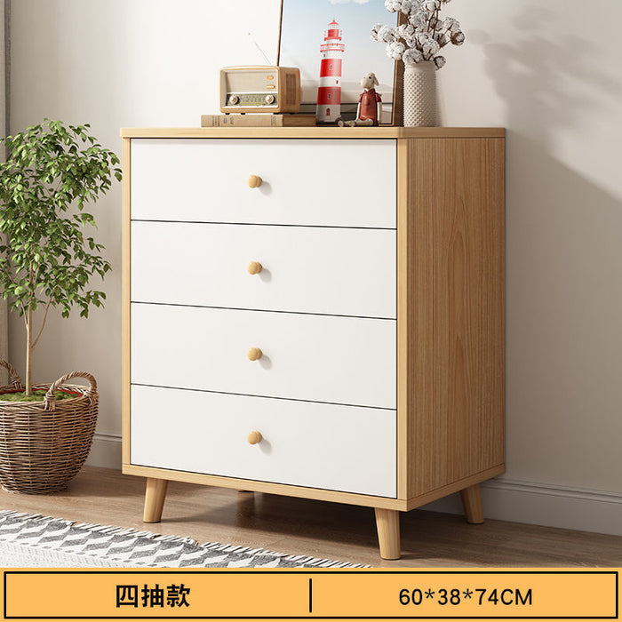 chest of drawers, locker, storage cabinet, bedroom cabinet, bucket cabinet, living room against the wall, simple modern drawer storage bookcase