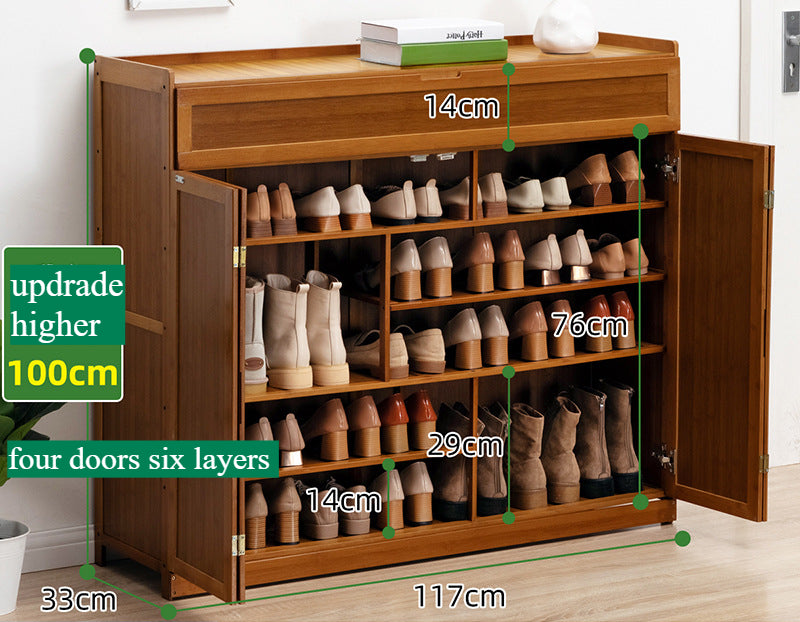 TouchsmartEF | Door shoe cabinet high vertical entry cabinet integrated door corridor with extremely