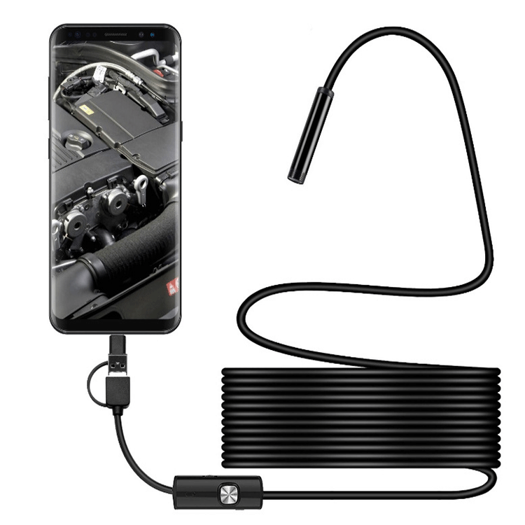 TouchsmartEF | 5.5mm 3-in-1 mobile phone computer endoscope type C connector automotive air conditio