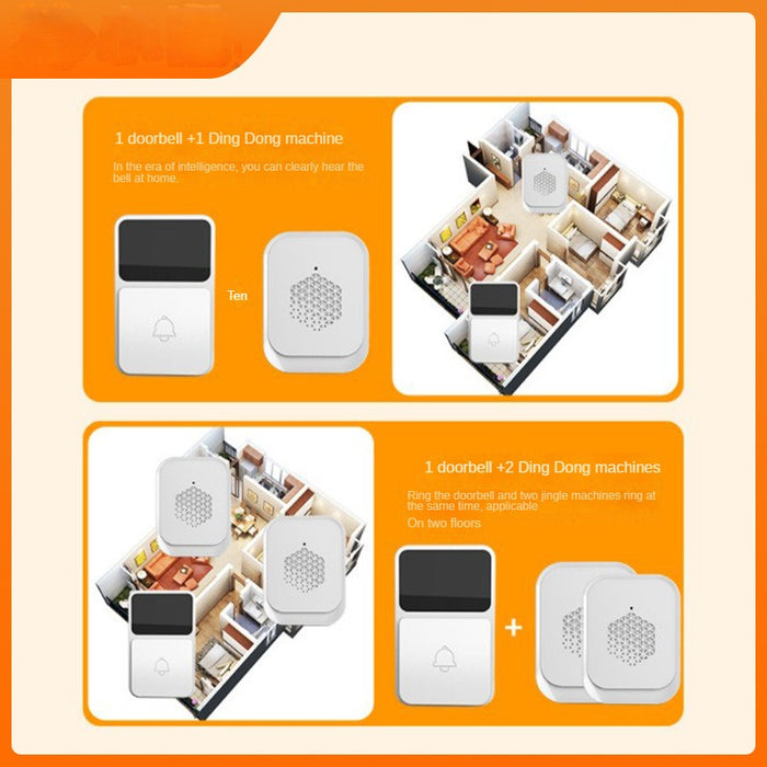 wireless intelligent doorbell elderly pager  M7D