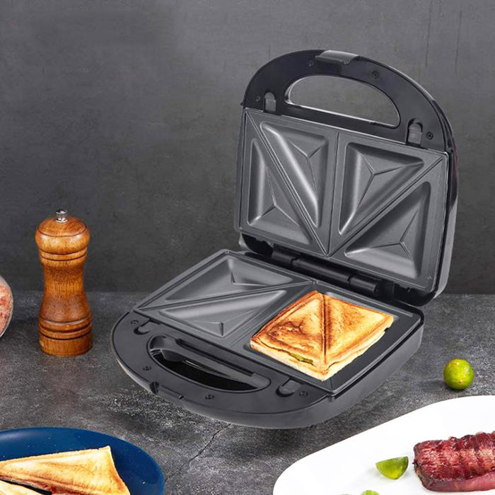 Six-in-One Breakfast Machine Sandwich Machine Waffle Machine Shell Donut Cake Machine Panini Nut Machine