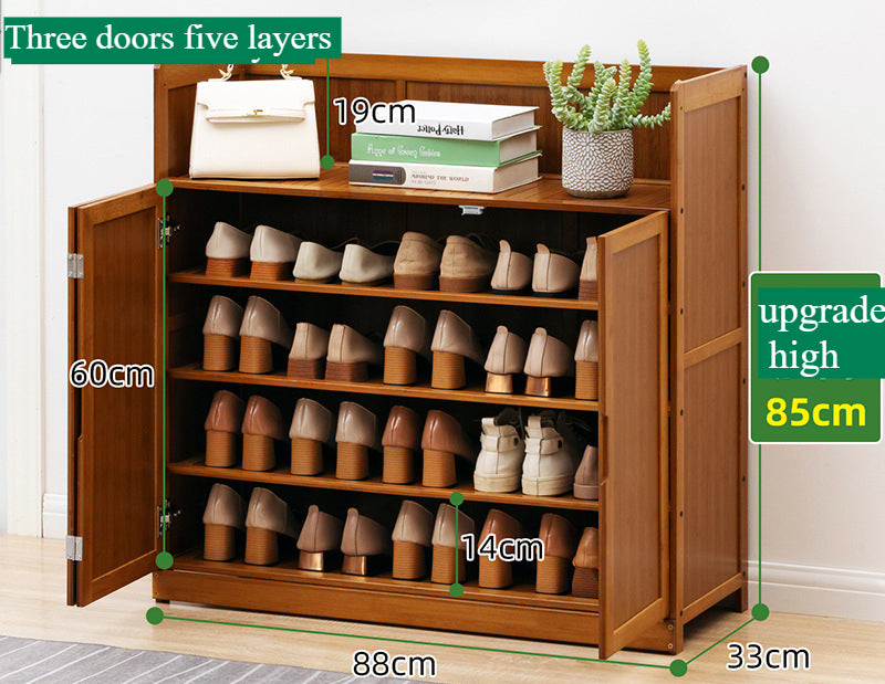 TouchsmartEF | Door shoe cabinet high vertical entry cabinet integrated door corridor with extremely