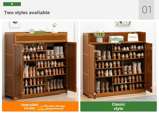 TouchsmartEF | Door shoe cabinet high vertical entry cabinet integrated door corridor with extremely