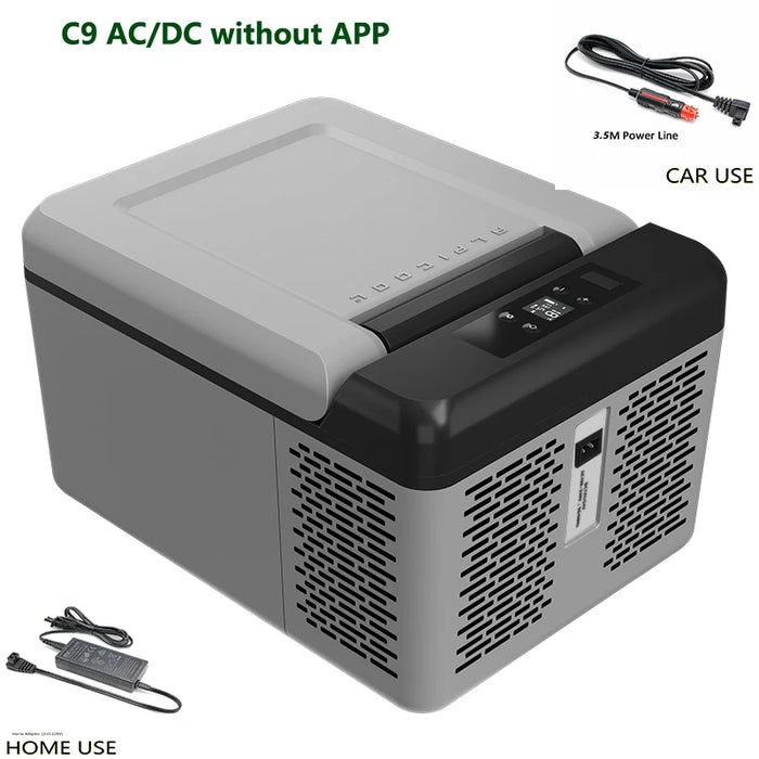 9 to 15L Alpicool Auto Car Refrigerator 12V Compressor Portable Freezer Fridge Quick Refrigeration Travel Outdoor Camping Cooler