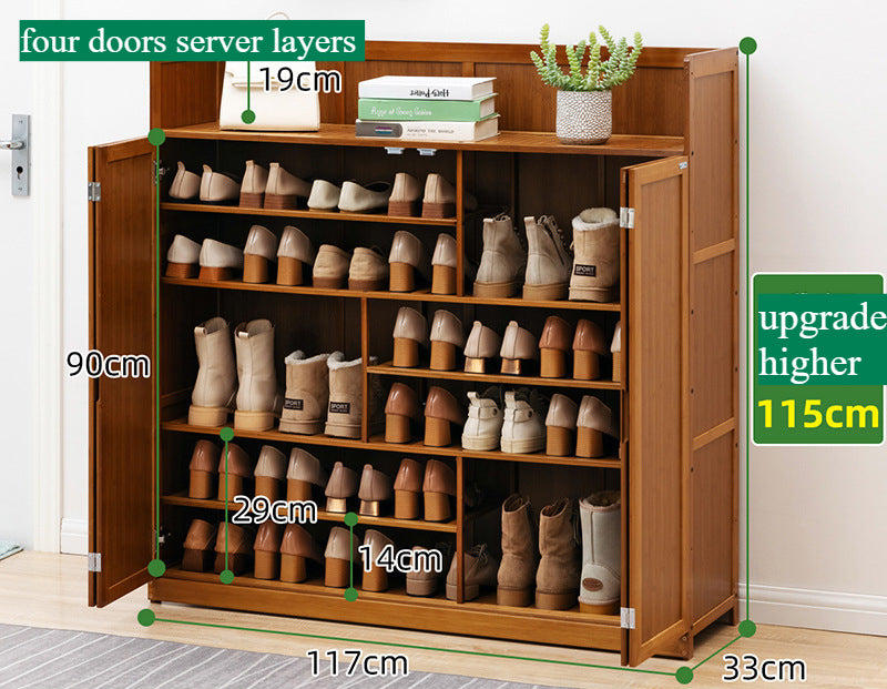 TouchsmartEF | Door shoe cabinet high vertical entry cabinet integrated door corridor with extremely