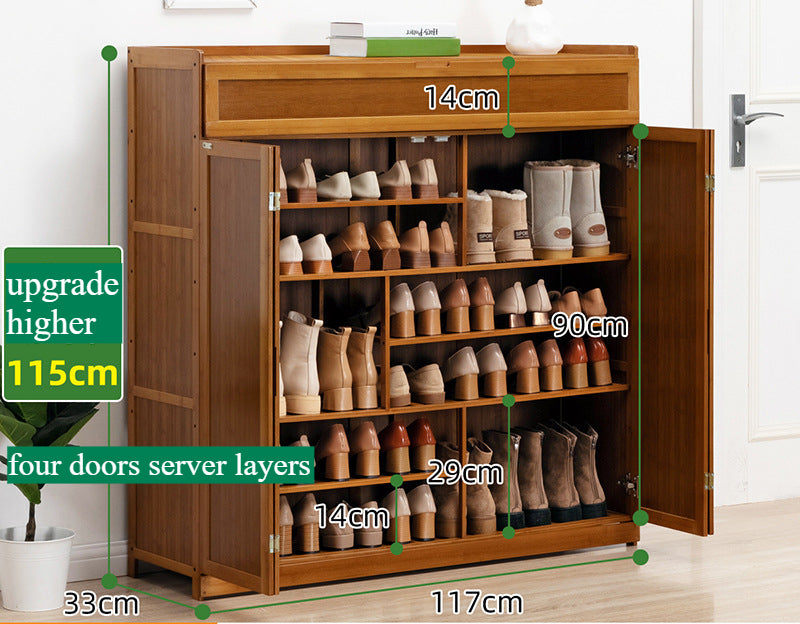 TouchsmartEF | Door shoe cabinet high vertical entry cabinet integrated door corridor with extremely