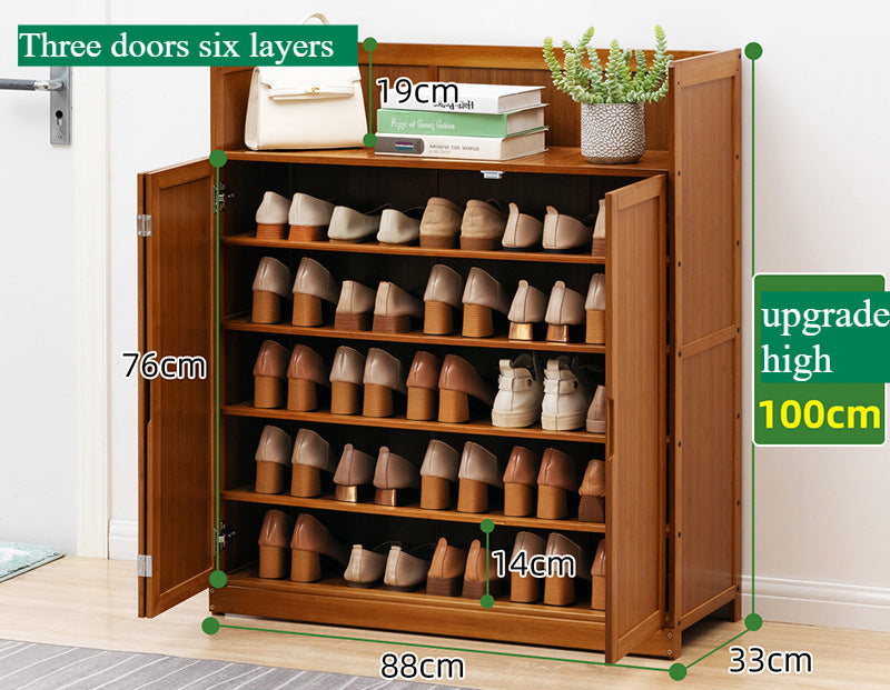 TouchsmartEF | Door shoe cabinet high vertical entry cabinet integrated door corridor with extremely