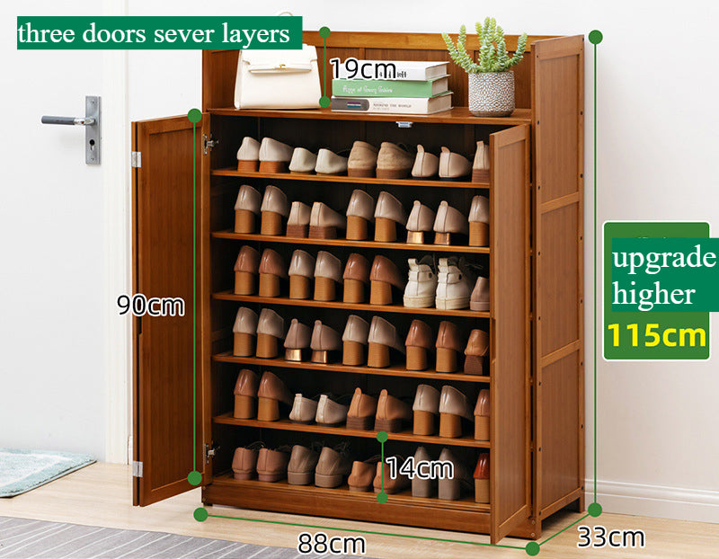 TouchsmartEF | Door shoe cabinet high vertical entry cabinet integrated door corridor with extremely