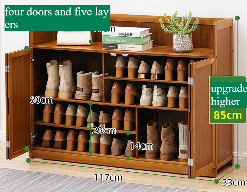 TouchsmartEF | Door shoe cabinet high vertical entry cabinet integrated door corridor with extremely