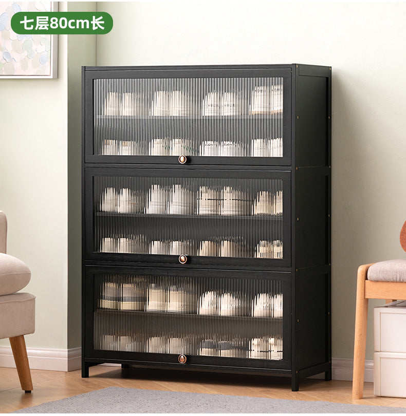TouchsmartEF | Door shoe cabinet high vertical entry cabinet integrated door corridor with extremely