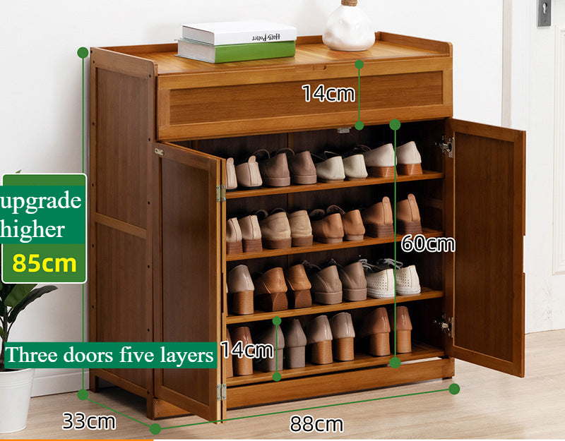 TouchsmartEF | Door shoe cabinet high vertical entry cabinet integrated door corridor with extremely