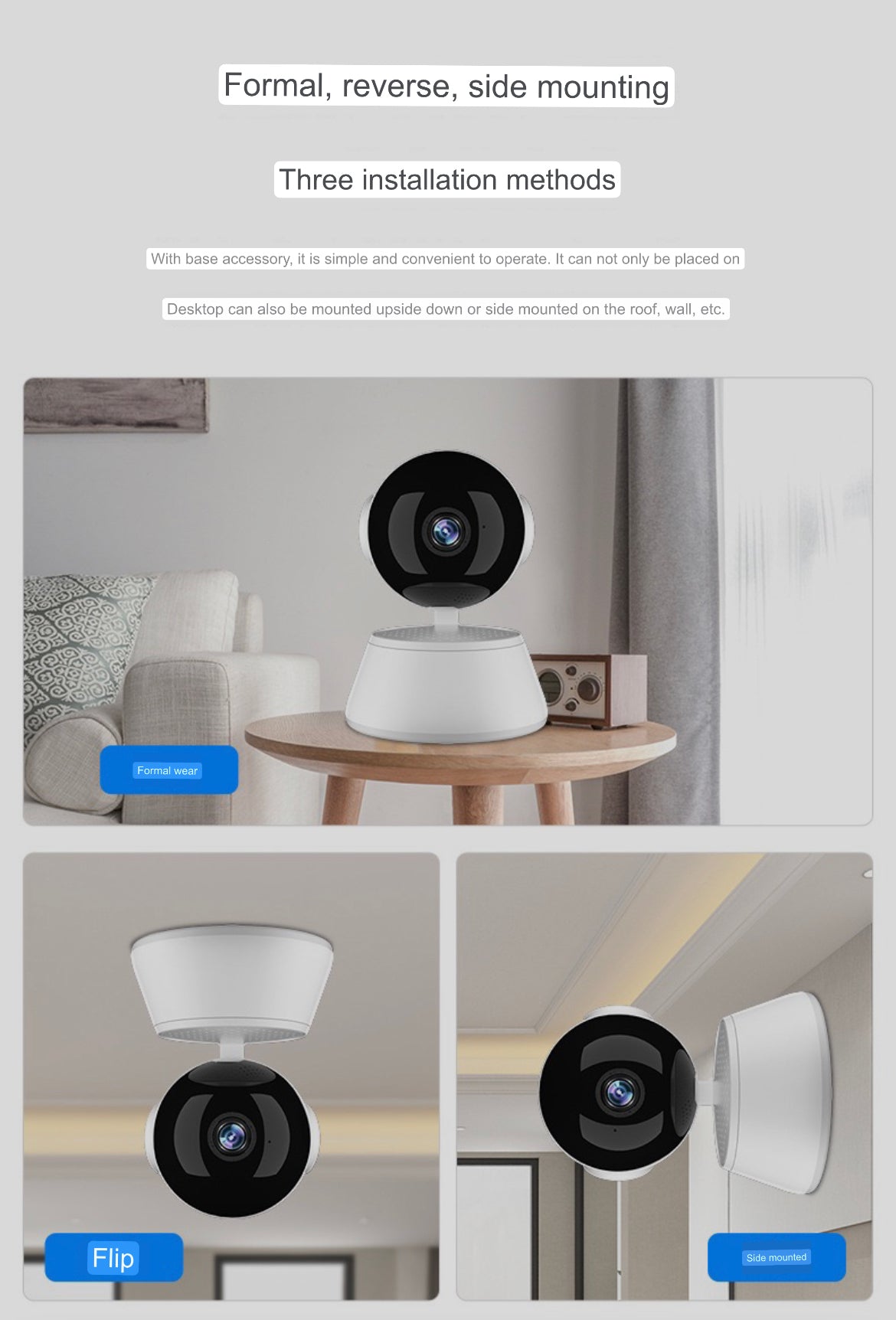 TouchsmartEF | Surveillance camera  WIFI HD smart security camera home monitoring