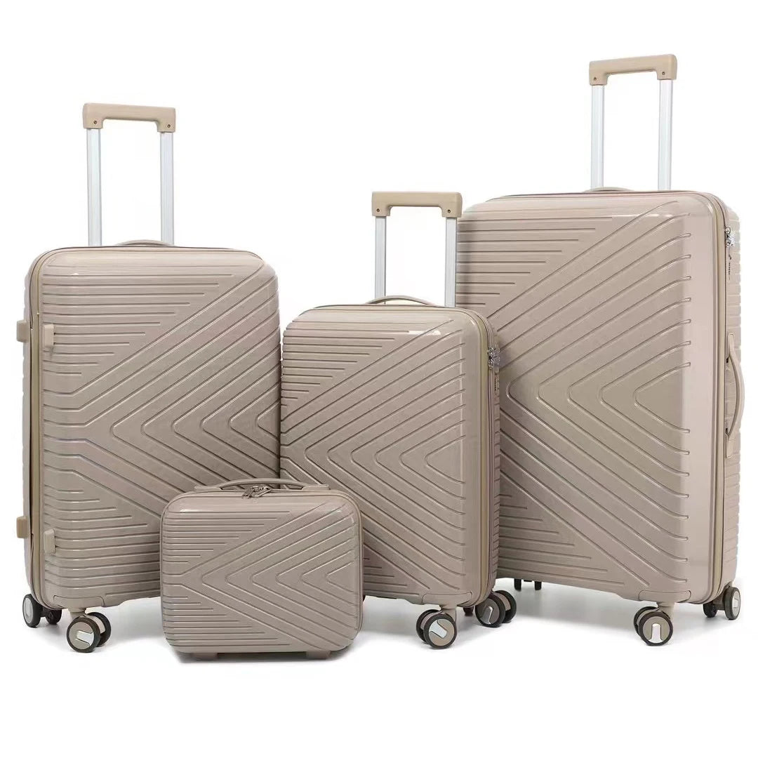 TouchsmartEF | High quality high capacity unique latches bag accessories PP luggage