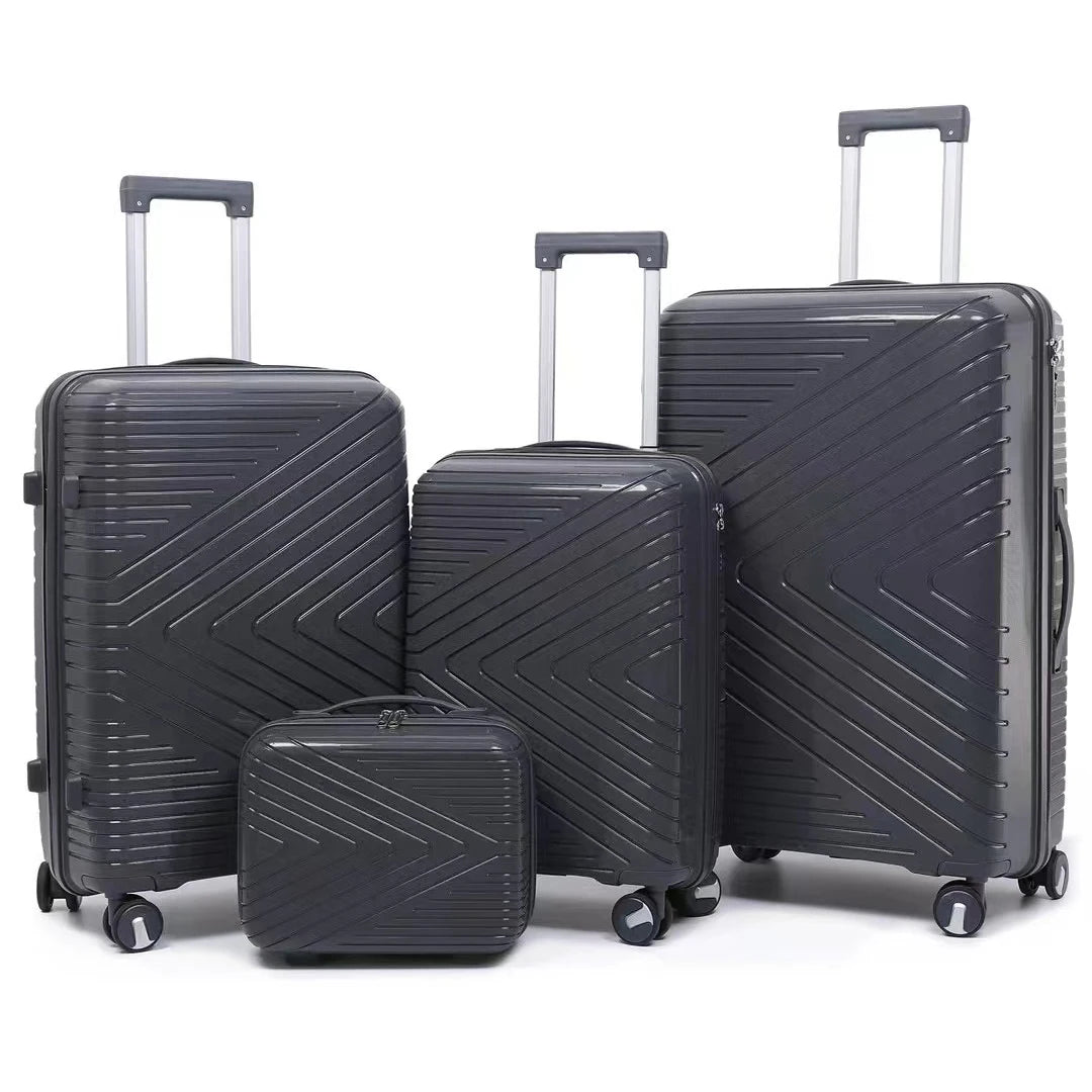 TouchsmartEF | High quality high capacity unique latches bag accessories PP luggage