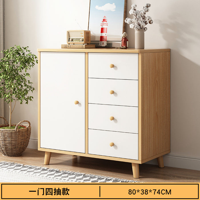 chest of drawers, locker, storage cabinet, bedroom cabinet, bucket cabinet, living room against the wall, simple modern drawer storage bookcase