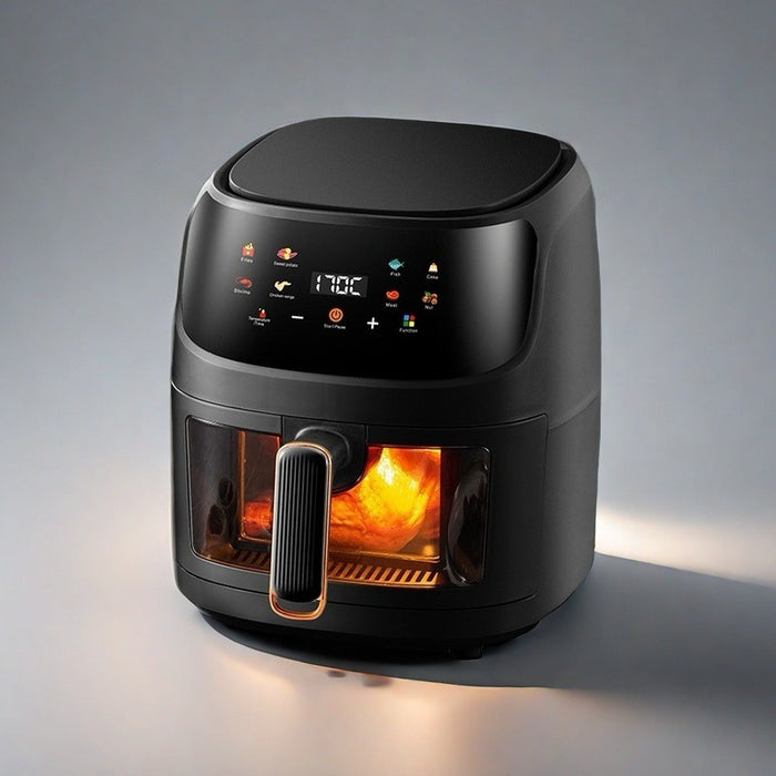 Large capacity smart touch oven visual multi-function air electric fryer electric fryer French fries machine
