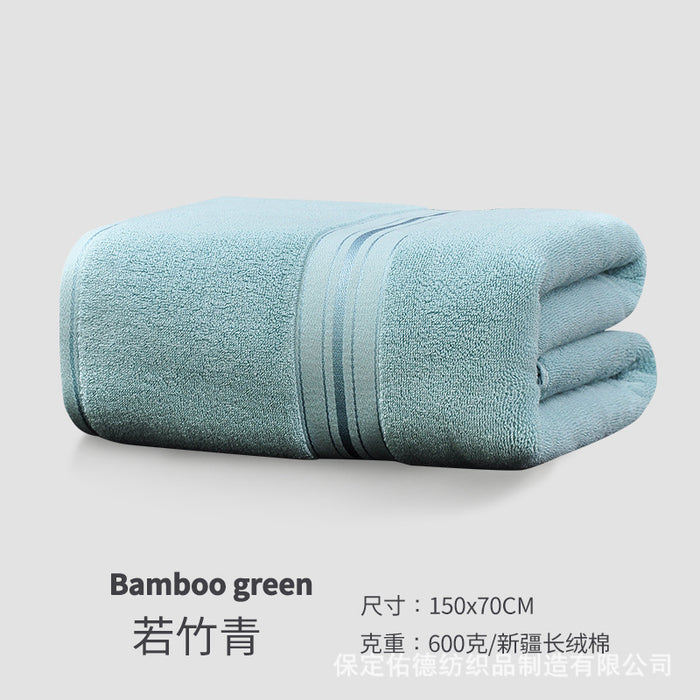 【150x70cm 600g】Thickened cotton bath towel