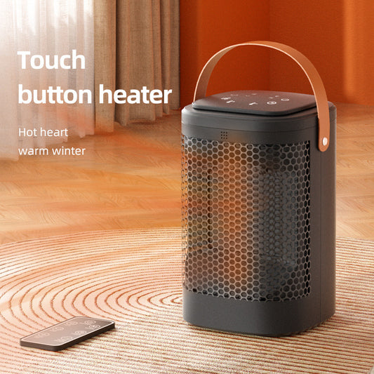 TouchsmartEF | Heating and cooling fan remote control touch screen electric timing warm air househol