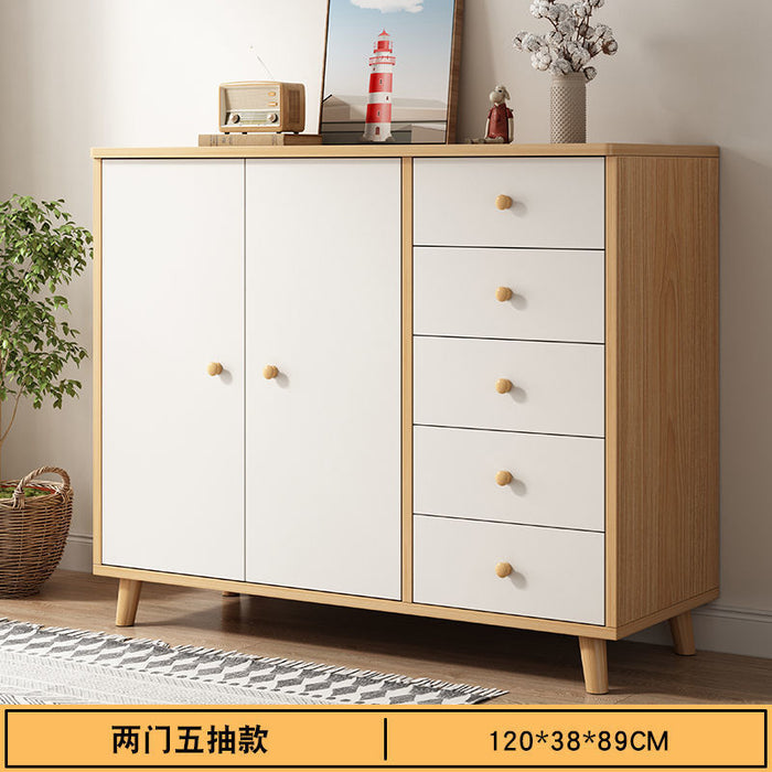 chest of drawers, locker, storage cabinet, bedroom cabinet, bucket cabinet, living room against the wall, simple modern drawer storage bookcase