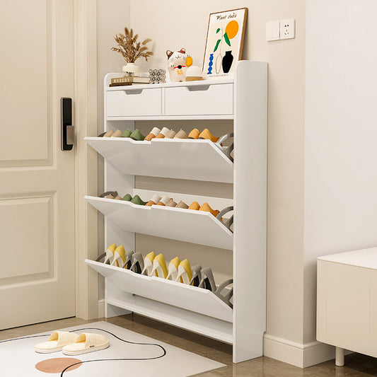 TouchsmartEF Modern Ultra-Thin Entryway Shoe Cabinet | Malta Local Stock | 48H Delivery