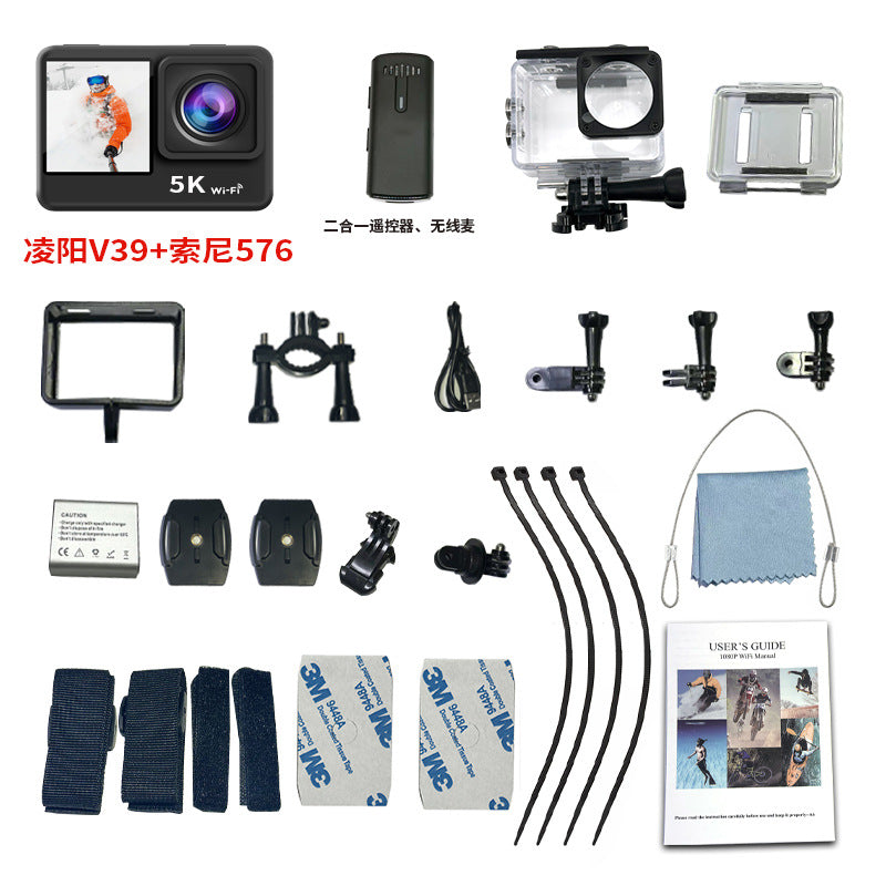 TouchsmartEF | Underwater, action camera 5k diving waterproof and anti-shake 4k60 frame camera actio