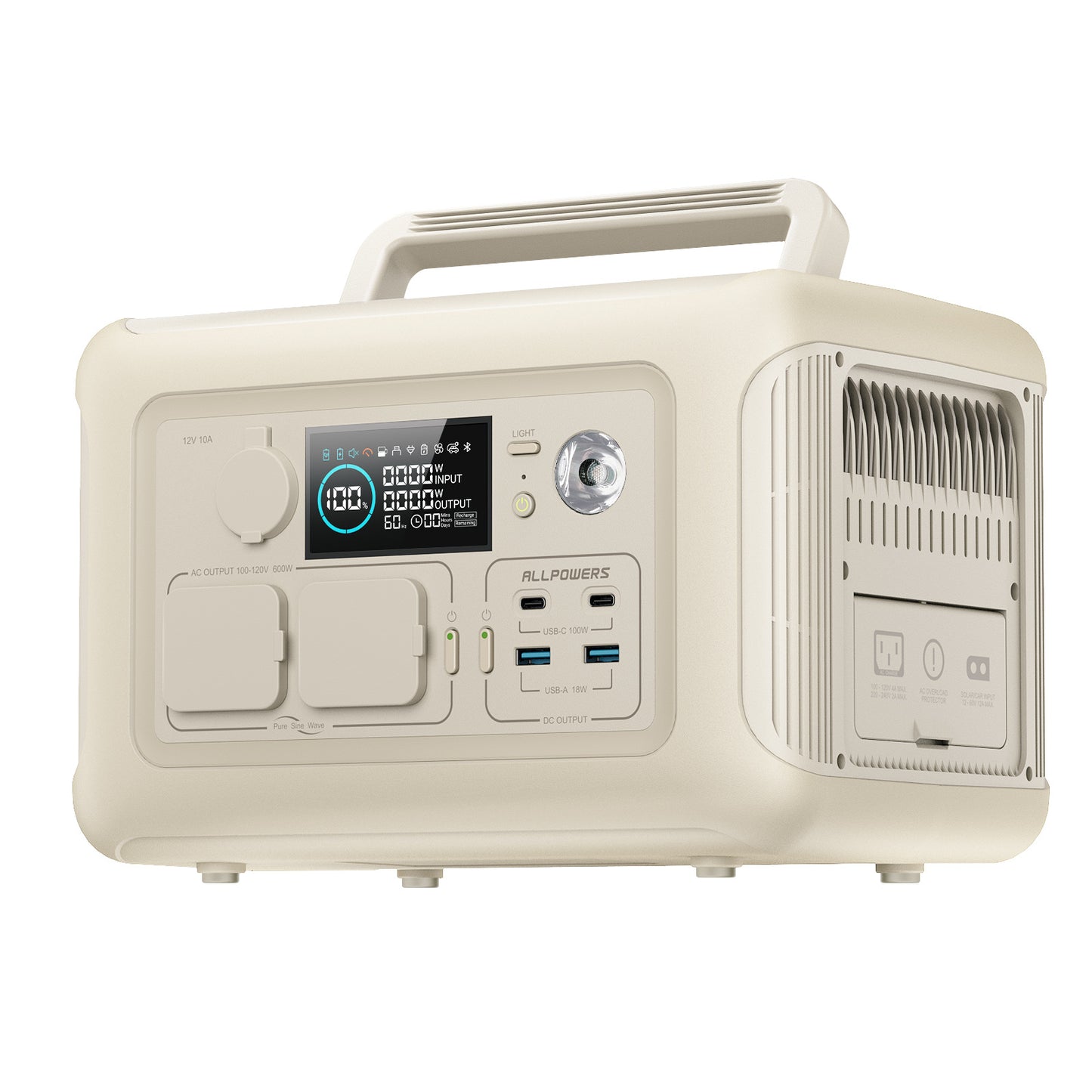 TouchsmartEF | ALLPOWERS high-power vehicle UPS power supply multi-function emergency energy storage