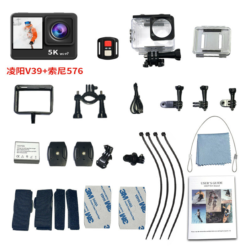 TouchsmartEF | Underwater, action camera 5k diving waterproof and anti-shake 4k60 frame camera actio
