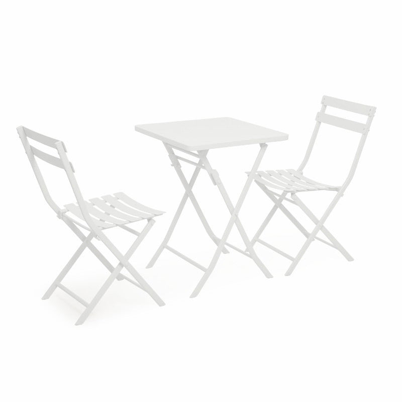 TouchsmartEF | Milk tea shop outdoor folding table and chair combination cafe dessert simple outdoor