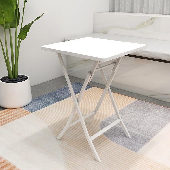 Milk tea shop outdoor folding table and chair combination cafe dessert simple outdoor swing chair set