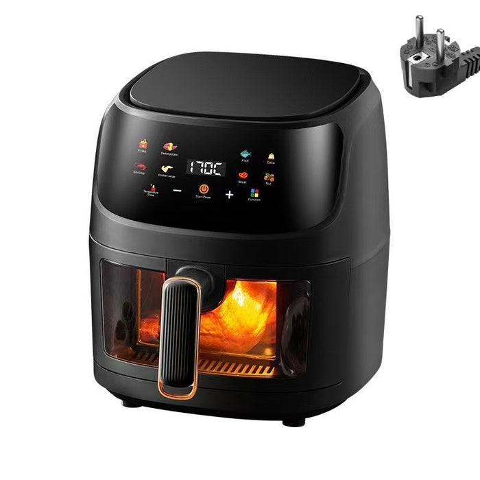 Large capacity smart touch oven visual multi-function air electric fryer electric fryer French fries machine