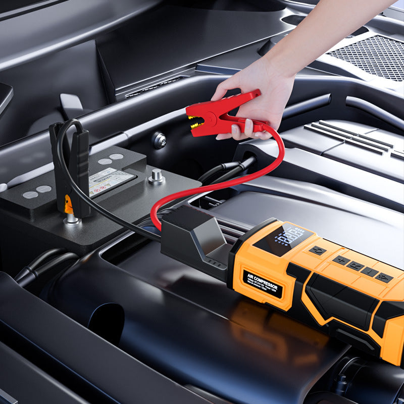 TouchsmartEF | Car emergency start power supply, gasoline 12V inflatable all-in-one machine, large-c