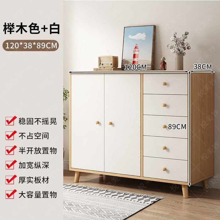 chest of drawers, locker, storage cabinet, bedroom cabinet, bucket cabinet, living room against the wall, simple modern drawer storage bookcase