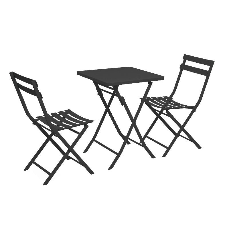 TouchsmartEF | Milk tea shop outdoor folding table and chair combination cafe dessert simple outdoor