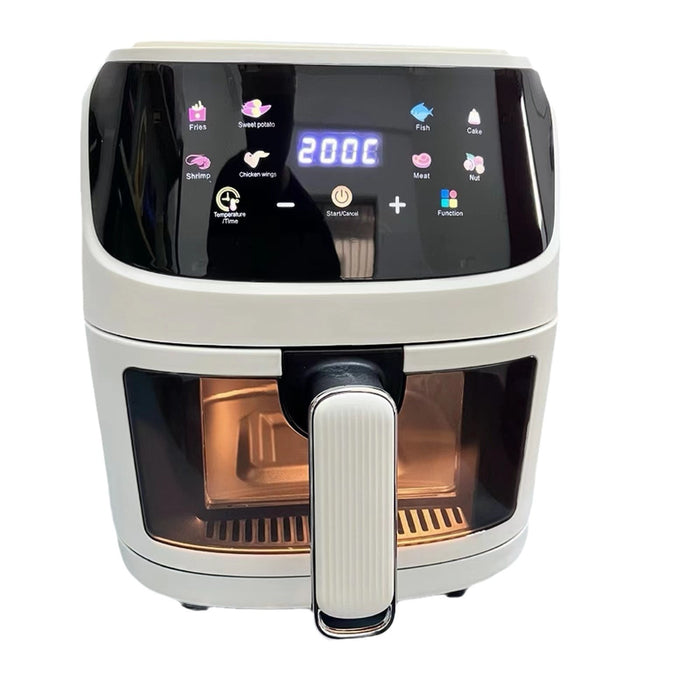 Large capacity smart touch oven visual multi-function air electric fryer electric fryer French fries machine