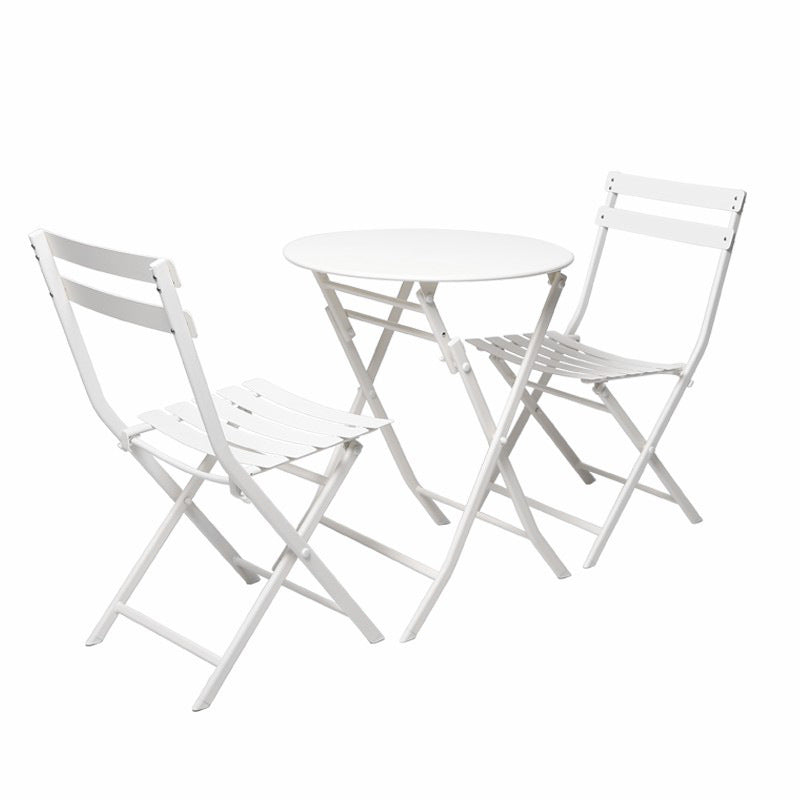 TouchsmartEF | Milk tea shop outdoor folding table and chair combination cafe dessert simple outdoor