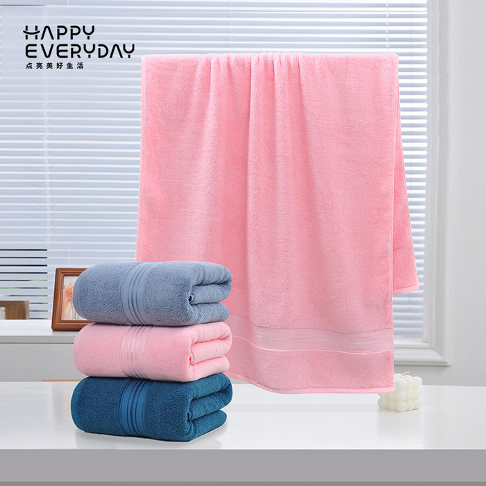 【150x70cm 600g】Thickened cotton bath towel