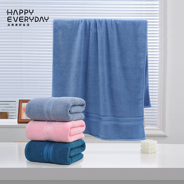 【150x70cm 600g】Thickened cotton bath towel