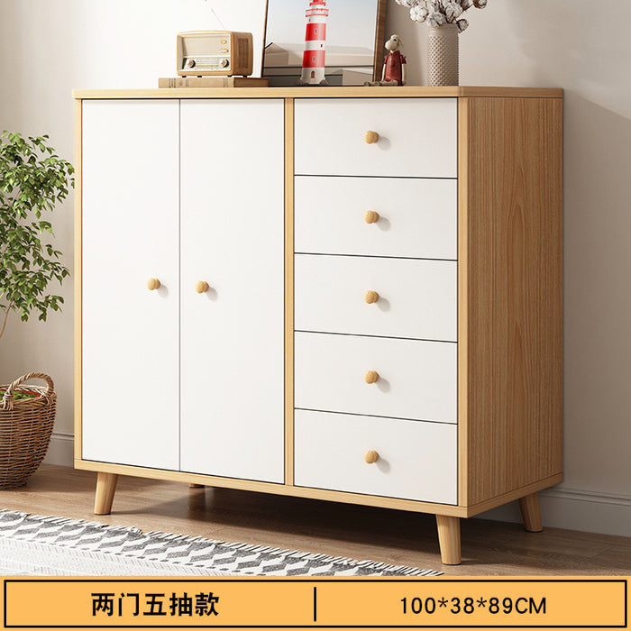 chest of drawers, locker, storage cabinet, bedroom cabinet, bucket cabinet, living room against the wall, simple modern drawer storage bookcase