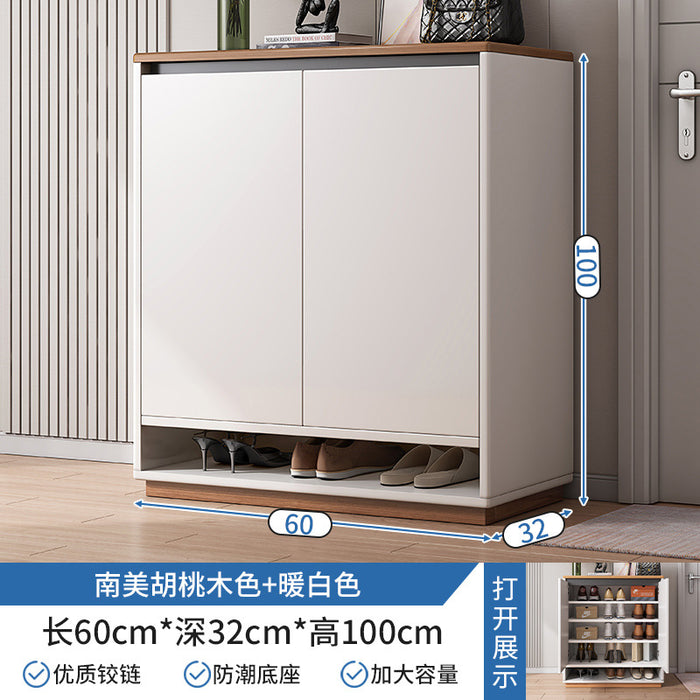 Shoe cabinet door home 2025 new modern simple door indoor wall cabinet rental house storage cabinet