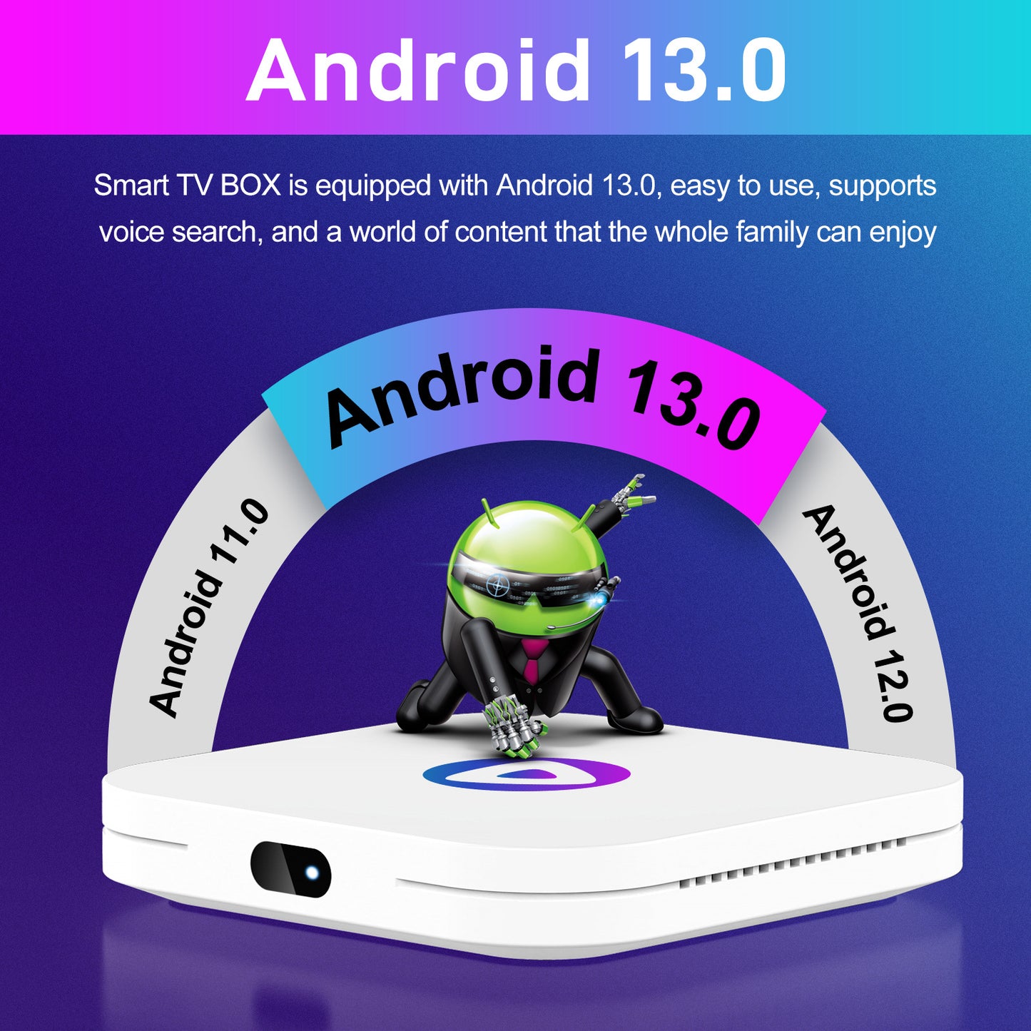 TouchsmartEF | H96max Network Set-Top Box Rk3528 Android 13