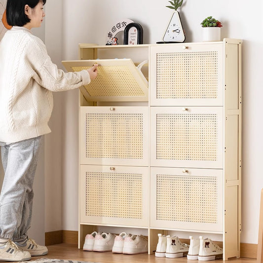 TouchsmartEF | Simple shoe rack household door multi-layer with door dust-proof entry shoe rack shoe
