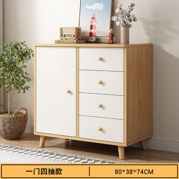 chest of drawers, locker, storage cabinet, bedroom cabinet, bucket cabinet, living room against the wall, simple modern drawer storage bookcase