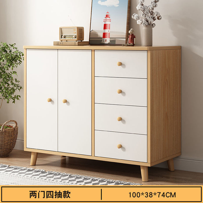 chest of drawers, locker, storage cabinet, bedroom cabinet, bucket cabinet, living room against the wall, simple modern drawer storage bookcase