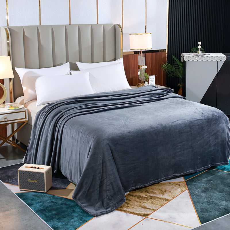 TouchsmartEF | Solid flannel blankets, plain coral fleece sheets, milk fleece blankets
