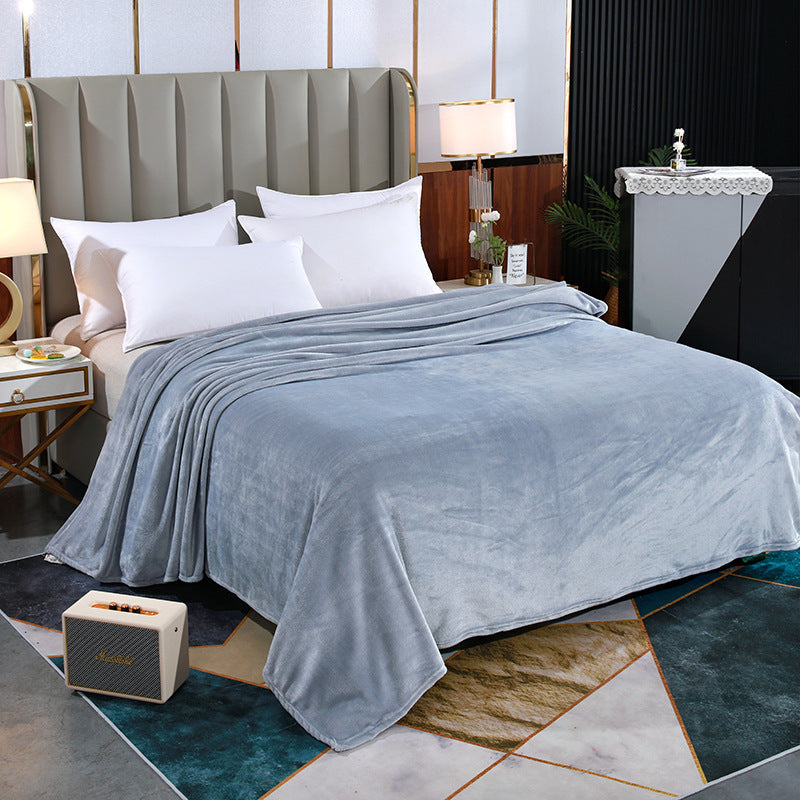 TouchsmartEF | Solid flannel blankets, plain coral fleece sheets, milk fleece blankets