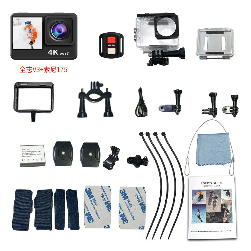 TouchsmartEF | Underwater, action camera 5k diving waterproof and anti-shake 4k60 frame camera actio