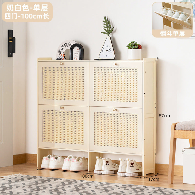 TouchsmartEF | Simple shoe rack household door multi-layer with door dust-proof entry shoe rack shoe