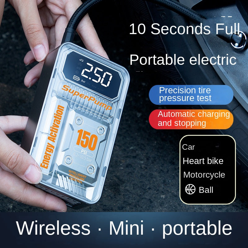 TouchsmartEF | Air Pump Portable High-Power Digital Display powerbank