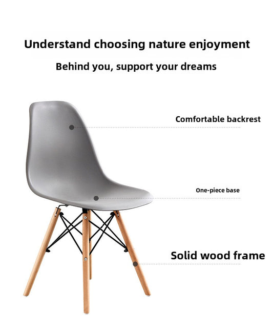 TouchsmartEF | Nordic modern simple dining table and chairs, conference room negotiation chair, crea
